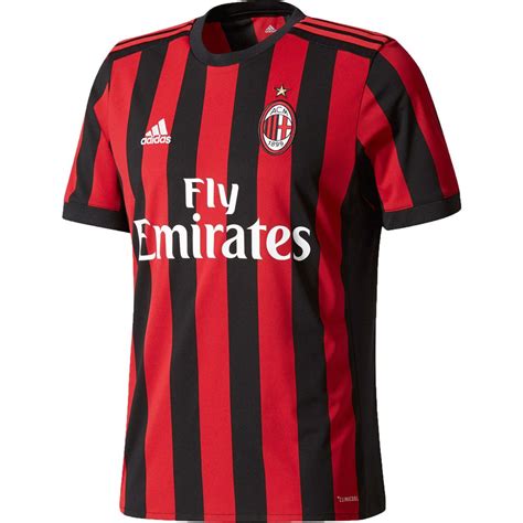 adidas ac milan home replica xs